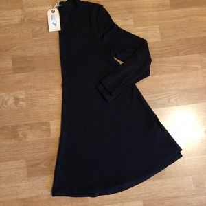 Long sleeve black circle dress- Audrey 3+1- NWT